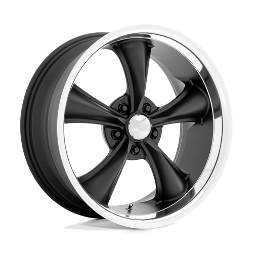 American Racing VN338 BOSS TT Textured Black Diamond Cut Lip 20x10 +2 5x127mm 78.1mm - Wheelwiz