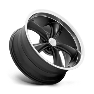 American Racing VN338 BOSS TT Textured Black Diamond Cut Lip 18x9.5 -4 5x114.3mm 72.6mm - Wheelwiz