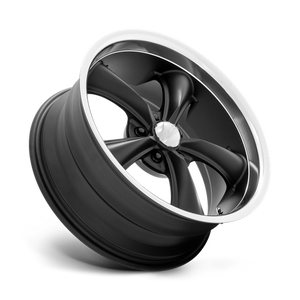 American Racing VN338 BOSS TT Textured Black Diamond Cut Lip 20x10 +35 5x120mm 74.1mm - Wheelwiz