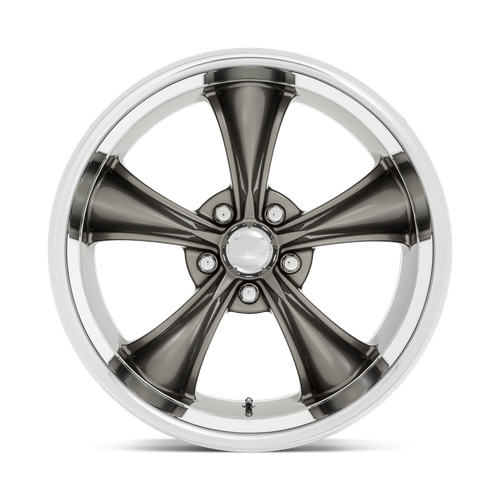 American Racing VN338 BOSS TT Graphite W/ Diamond Cut Lip 20x10 +2 5x114.3mm 72.6mm