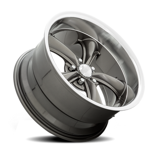 American Racing VN338 BOSS TT Graphite With Diamond Cut Lip 20x10 +02 5x120.65mm 72.6mm - Wheelwiz