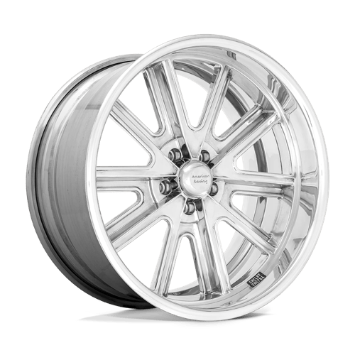 American Racing VN407 COBRA Two-pc Polished Polish Barrel 17x8 +8 5x114.3mm 76.5mm - Wheelwiz