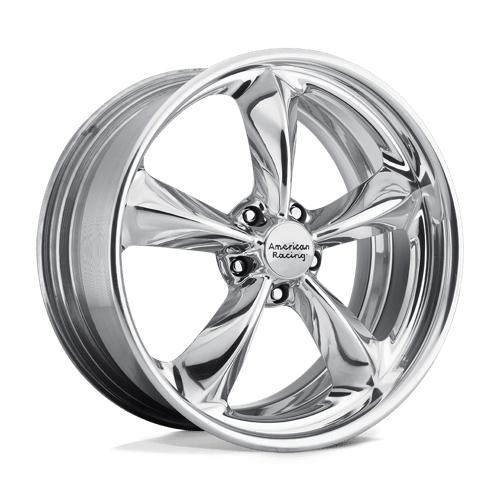American Racing VN427 SHELBY COBRA Two-pc Mag Gray Polish Barrel 17x9 +25 5x114.3mm 76.5mm - Wheelwiz