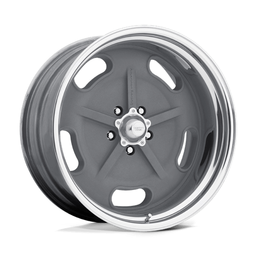 American Racing VN470 SALT FLAT Mag Gray W/ Polished Barrel 18x8 +14 5x120.65mm 83.1mm - Wheelwiz