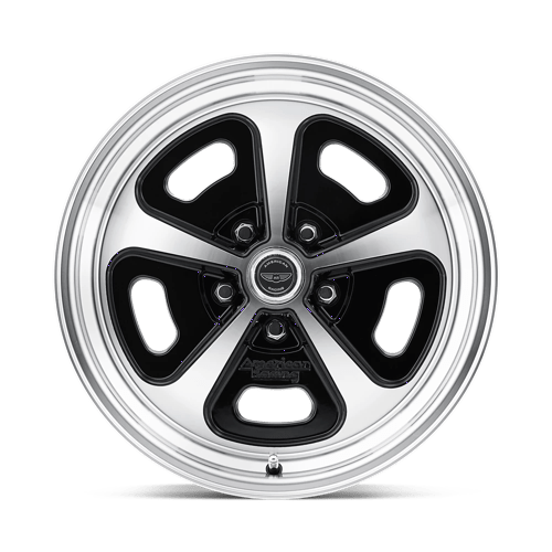 American Racing VN501 500 MONO CAST Gloss Black Machined 17x8 0 5x120.65mm 72.6mm - Wheelwiz