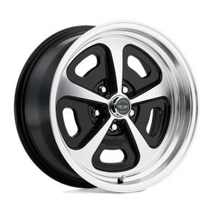 American Racing VN501 500 MONO CAST Gloss Black Machined 15x7 0 5x120.65mm 72.6mm - Wheelwiz