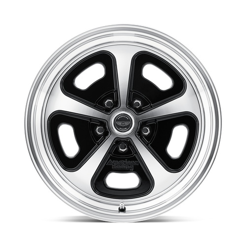 American Racing VN501 500 MONO CAST Gloss Black Machined 17x9 0 5x120.65mm 72.6mm