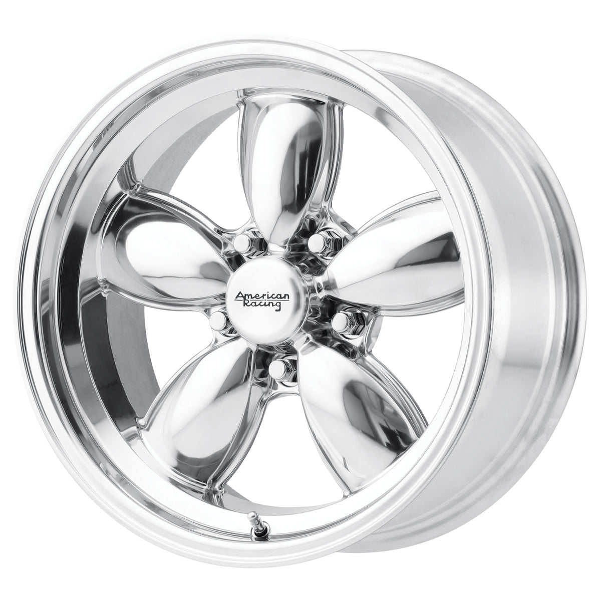 American Racing VN504 Polished 17x8 00 5x114.3mm 72.6mm - Wheelwiz