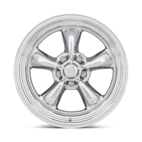 American Racing VN505 TORQ THRUST II Polished 17x8 -11 5x120.65mm 72.6mm - Wheelwiz