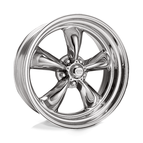 American Racing VN505 TORQ THRUST II Polished 15x4 -25 5x120.65mm 83.1mm - Wheelwiz