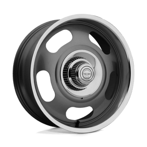 American Racing VN506 Mag Gray Center W/ Polished Lp 17x8 0 Custom 78.1mm - Wheelwiz