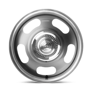 American Racing VN506 Mag Gray Center W/ Polished Lp 17x9 +12 5x120.65|5x127mm 78.1mm - Wheelwiz