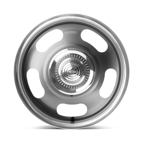 American Racing VN506 RALLY Mag Gray Center W/ Polished Lp 20x8 0 6x139.7mm 106.1mm