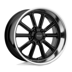 American Racing VN507 RODDER Gloss Black Diamond Cut Lip 18x9.5 00 5x114.3mm 72.6mm - WheelWiz