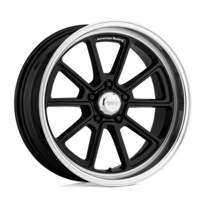American Racing VN510 DRAFT Gloss Black W/ Diamond Cut Lip 18x8 0 5x127mm 78.1mm - Wheelwiz