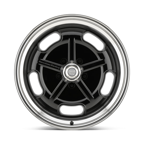 American Racing VN511 SALT FLAT Gloss Black W/ Diamond Cut Lip 22x10.5 0 5x120.65mm 72.6mm - Wheelwiz