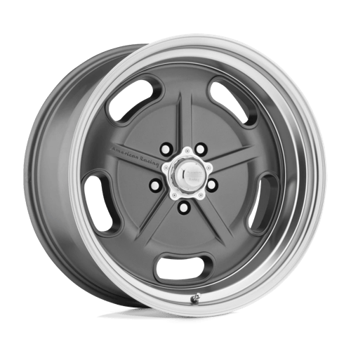American Racing VN511 SALT FLAT Mag Gray W/ Diamond Cut Lip 17x8 0 5x114.3mm 72.6mm - Wheelwiz