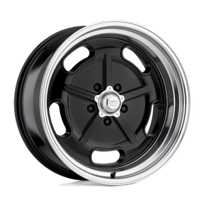 American Racing VN511 SALT FLAT Gloss Black W/ Diamond Cut Lip 17x7 0 5x114.3mm 72.6mm