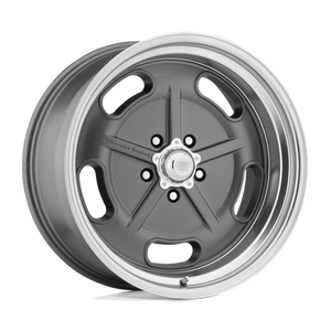 American Racing VN511 SALT FLAT Mag Gray W/ Diamond Cut Lip 17x8 0 5x120.65mm 72.6mm