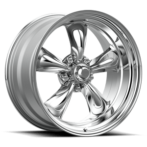 American Racing VN515 TORQ THRUST II 1 PC Polished 16x7 00 5x114.3mm 83.1mm - WheelWiz