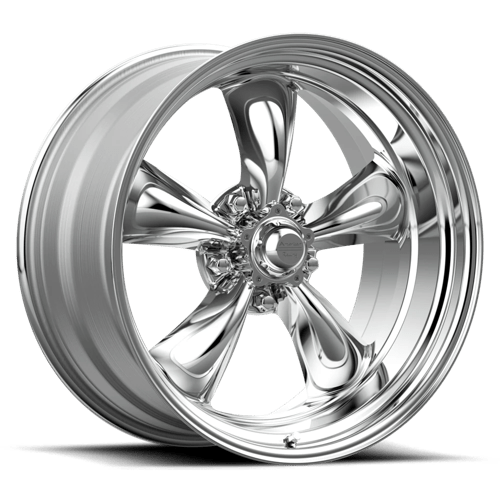 American Racing VN515 TORQ THRUST II 1 PC Polished 15x8 -18 5x120.65mm 83.1mm - Wheelwiz