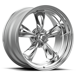 American Racing VN515 TORQ THRUST II 1 PC Polished 15x8 00 5x120.65mm 83.1mm - WheelWiz