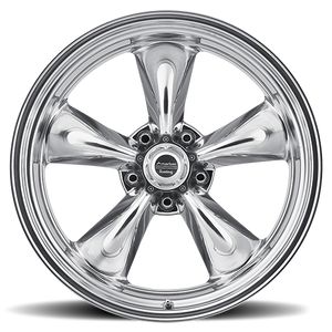 American Racing VN515 TORQ THRUST II 1 PC Polished 15x7 -6 5x127mm 83.1mm - Wheelwiz
