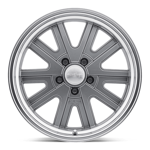 American Racing VN527 427 MONO CAST Mag Gray Machined Lip 15x8 0 5x120.65mm 76.5mm - Wheelwiz