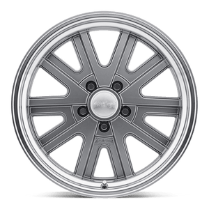 American Racing VN527 427 MONO CAST Mag Gray Machined Lip 17x7 0 5x114.3mm 76.5mm - Wheelwiz