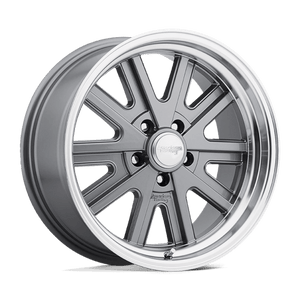 American Racing VN527 427 MONO CAST Mag Gray Machined Lip 15x8 0 5x120.65mm 76.5mm - Wheelwiz