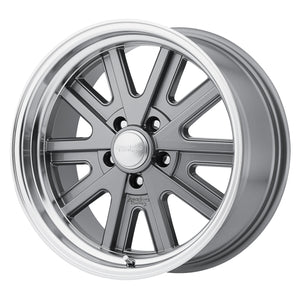 American Racing VN527 427 MONO CAST Mag Gray Machined 17x9 00 5x120.65mm 76.5mm - Wheelwiz