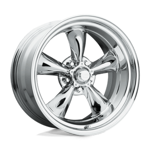 American Racing VN615 TORQ THRUST II 1 PC Chrome 17x9.5 +8 5x127mm 83.1mm - Wheelwiz