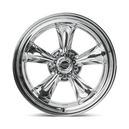 American Racing VN615 TORQ THRUST II 1 PC Chrome 17x8 +14 5x127mm 83.1mm - Wheelwiz