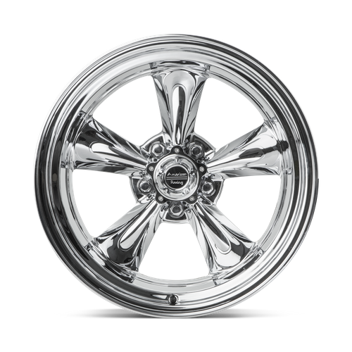 American Racing VN615 TORQ THRUST II 1 PC Chrome 22x9 +15 5x114.3mm 83.1mm