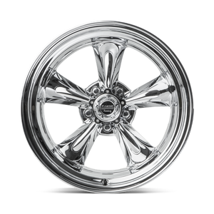 American Racing VN615 TORQ THRUST II 1 PC Chrome 17x9.5 +8 5x114.3mm 83.1mm
