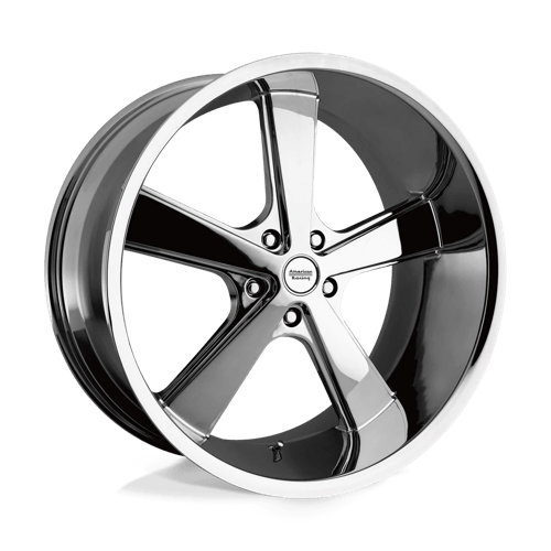 American Racing VN701 NOVA Chrome 17x7 0 5x120.65mm 72.6mm - Wheelwiz