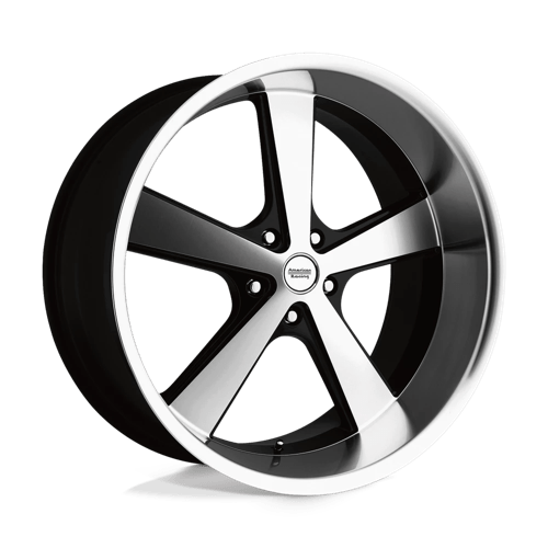 American Racing VN701 NOVA Gloss Black Machined 20x10 +18 5x127mm 78.1mm - Wheelwiz