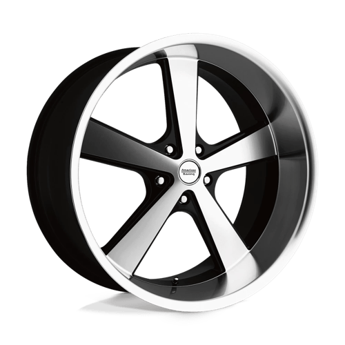 American Racing VN701 NOVA Gloss Black Machined 22x11 +18 5x127mm 78.1mm - Wheelwiz