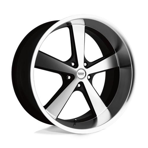 American Racing VN701 NOVA Gloss Black Machined 22x11 +18 5x114.3mm 72.6mm - WheelWiz