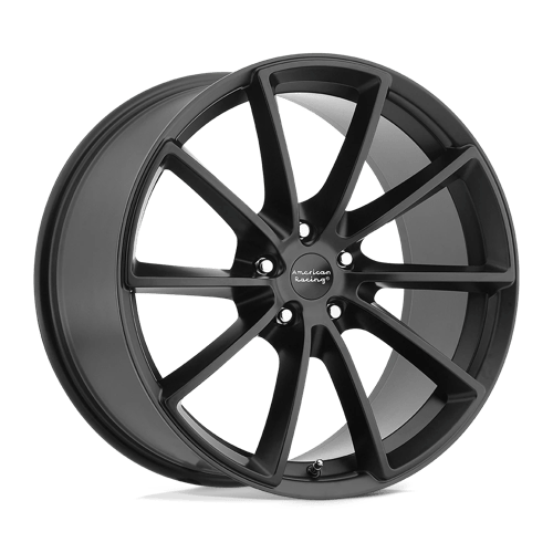 American Racing VN806 FAST BACK Satin Black 20x9 +40 5x114.3mm 72.6mm - WheelWiz