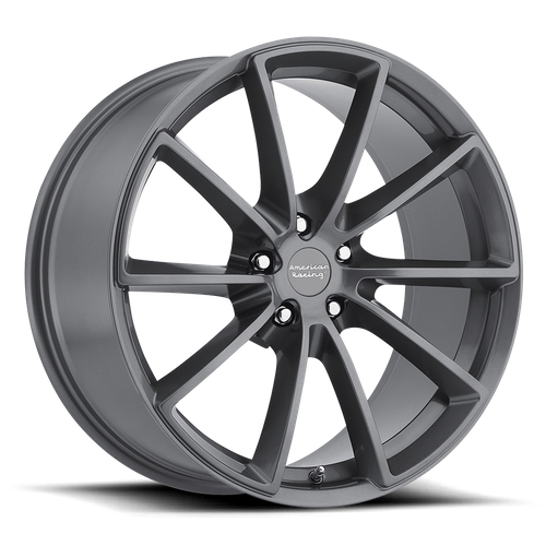 American Racing VN806 FAST BACK Anthracite 18x9 +38 5x120mm 74.1mm - WheelWiz