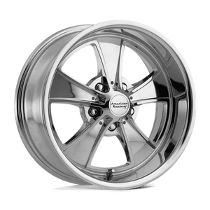 American Racing VN807 MACH 5 Chrome 20x9 +35 5x120mm 74.1mm - WheelWiz