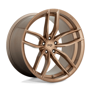 Niche M202 VOSSO Glossy Bronze Brushed 20x9 +35 5x120mm 74.1mm - WheelWiz