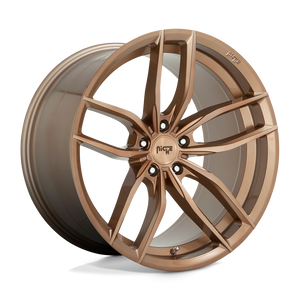 Niche M202 VOSSO Glossy Bronze Brushed 20x9 +35 5x120mm 74.1mm - WheelWiz