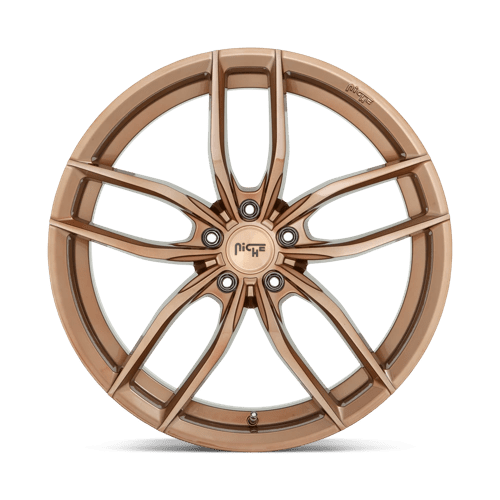 Niche M202 VOSSO Glossy Bronze Brushed 18x8 +40 5x120mm 72.6mm - Wheelwiz