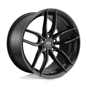 Niche M203 VOSSO Matte Black 20x10 +50 5x112mm 66.6mm - WheelWiz