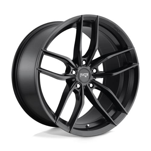 Niche M203 VOSSO Matte Black 20x10.5 +40 5x112mm 66.6mm - Wheelwiz