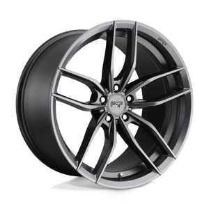 Niche M204 VOSSO Matte Anthracite 20x10.5 +30 5x112mm 66.6mm - WheelWiz