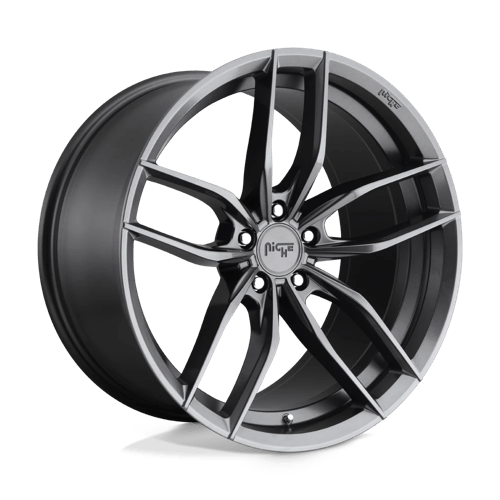 Niche M204 VOSSO Matte Anthracite 20x11 +50 5x112mm 66.6mm - Wheelwiz