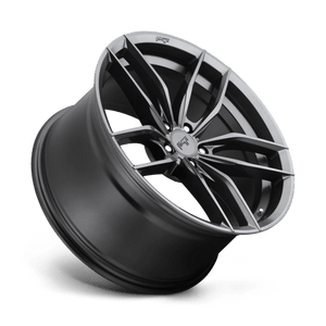 Niche M204 VOSSO Matte Anthracite 20x9 +25 5x112mm 66.6mm - WheelWiz